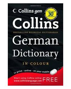 Collins ™  Gem Dictionaries German, Italian or Spanish