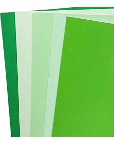 Elco Bright Green Paper A4 Pack of 20