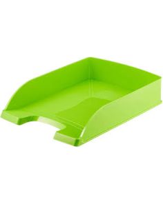 Leitz Wow Range Letter Tray. Metallic Green