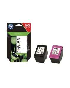 Hewlett Packard No 62 Inkjet Cartridges