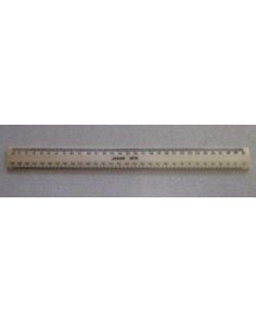 Jakar Wooden Ruler, 30cm, Metric