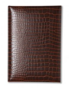 Crocodile Grain Leather Journal Book