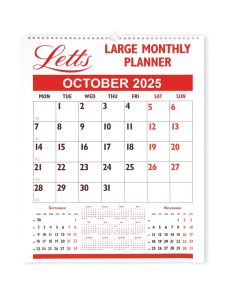 Letts Large Monthly Planner 2025