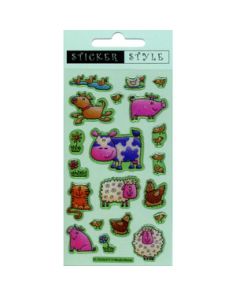 Paper Projects Stickers. Farm Animals