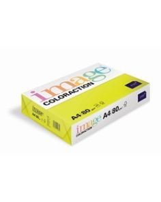 Chromika By Coloraction A4 Paper 80gsm Ibiza (Neon Yellow) Pack of 50