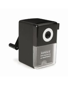 Rapesco 64 Desktop Pencil Sharpener. Black