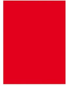 Elco Bright Red Paper A4 Pack of 100