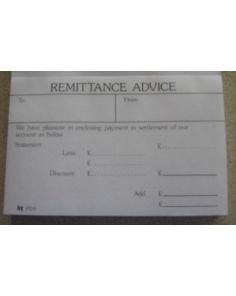 Ivy Remittance Advice Office Pad