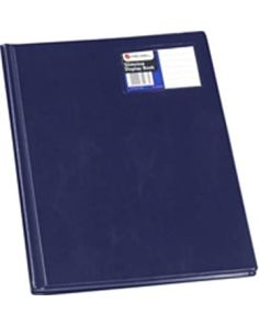 Rexel A4 Slimview Display Book 24 Pockets Blue