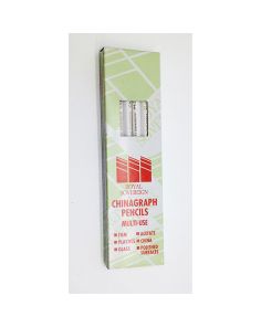 Royal Sovereign by West Design Chinagraph Pencils White Pack of 12