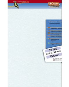 Decadry Blue Parchment Structured Paper