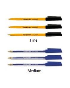 Staedtler Stick Ballpoint Pens