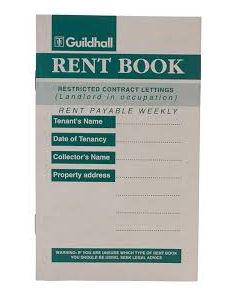 Guildhall Rent Book, Restricted Contract Letting, Pack of 10