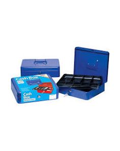 Tiger Blue Cash Box, 12 inch, 295 x 205 x 95mm