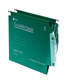 Twinlock Lateral File Standard, Green, Pack of 50