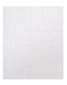 US Letter Size Cover Board, 300gsm, Brilliant White Zetamatt Linen, Punched, Pack of 10 sheets