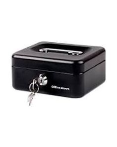 Zip Black Cash Box, 10 inch, 250 x 180 x 90mm