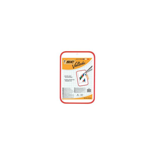 Bic Velleda Drywipe Whiteboard, 300mm x 440mm