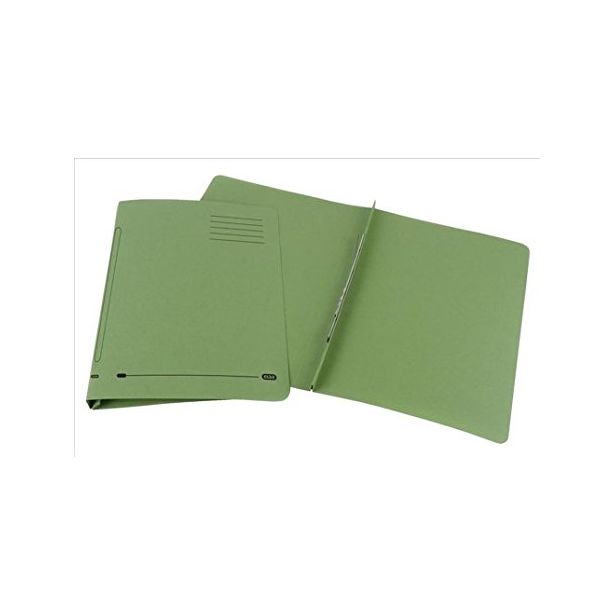 Ashley Flat Bar File, Foolscap, Green