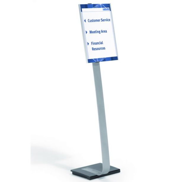 Durable Crystal Sign Stand A3