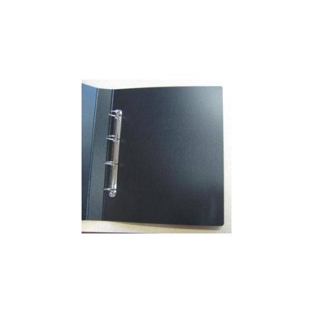 Bantex Oversized A3 Portrait Ring Binder, 4D Ring Mechanism, Black