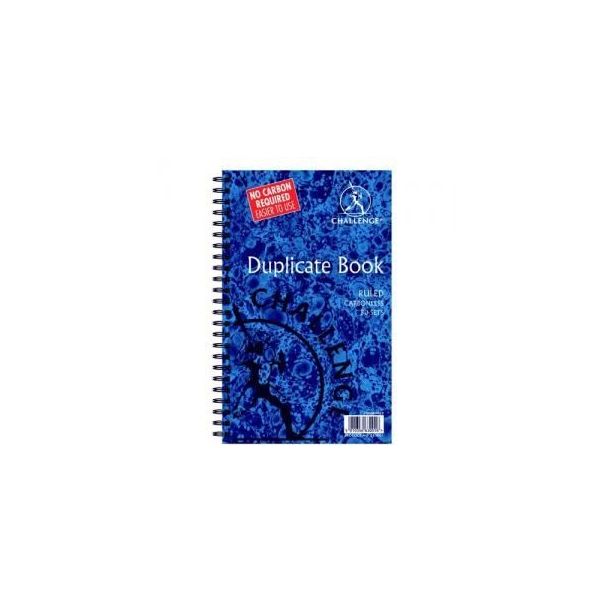 Challenge Duplicate Book, 248 x 187mm, Feint Wirebound Carbonless