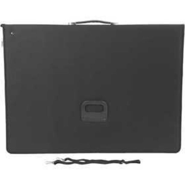 A1 Zipped Presentation Case, 15 sleeve capacity, 9 ring, Black