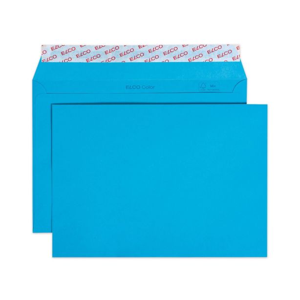 Elco Blue Envelopes, C5 (229 x 162mm), Peel & Seal, Pack of 25