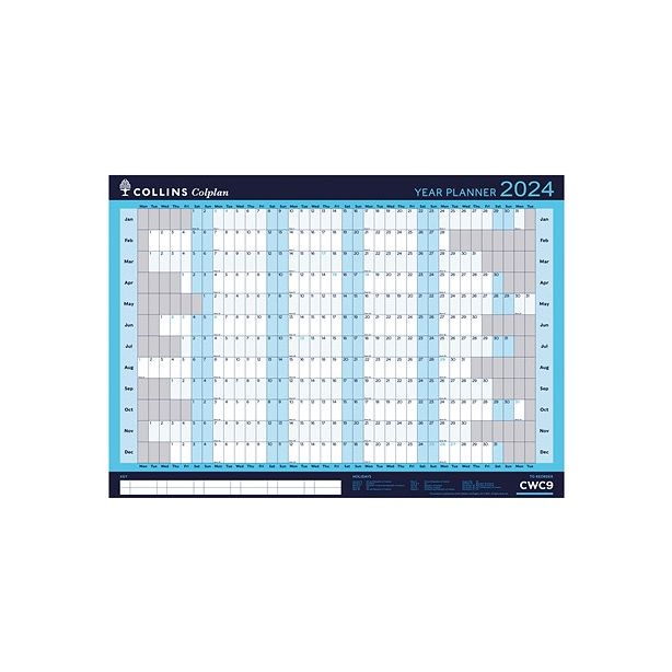 Collins Colplan Year Planner 2024