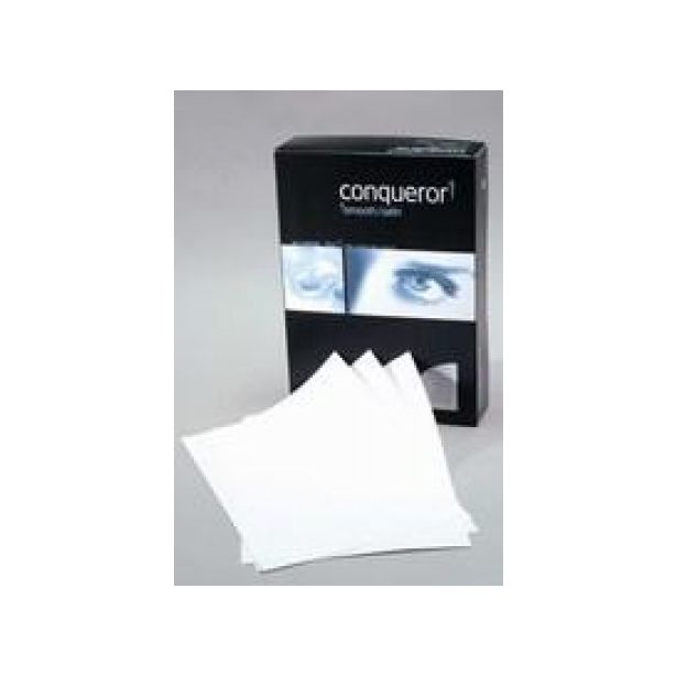 Conqueror Ultra Smooth Diamond White CX22  A4 Paper 100gsm, Pack of 50 