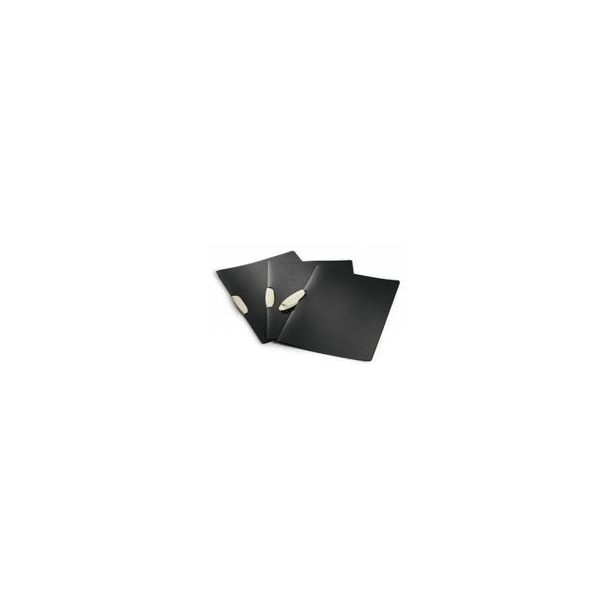 Durable Eco Clip File. A4. 30 Sheet Capacity. Black. Pack of 20