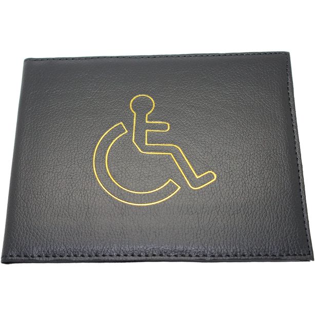 Disabled Badge and Timer Wallet, 145mm x 180mm, Black