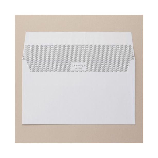 Communiqué Peel and Seal Envelopes White 100gsm DL (220 x 110mm) Pack of 500