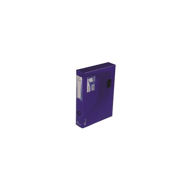 Snopake DocBox, 35mm Capacity, A4, Electra Blue / Purple 