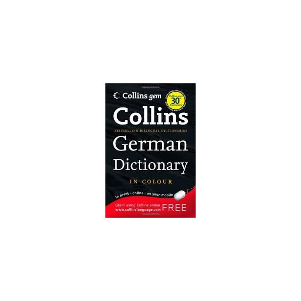 Collins ™  Gem Dictionaries German, Italian or Spanish