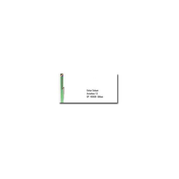 Decadry All Purpose Paper Frames & Borders / Business Cards / 3 Fold Event Cards - Green Flash