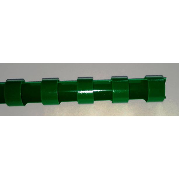 32 x GBC Plastic Binding Comb 21 ring A4 15mm Green