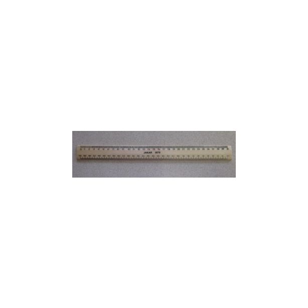 Jakar Wooden Ruler, 30cm, Metric