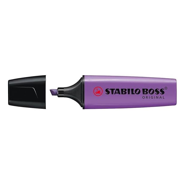 Stabilo Boss Original Highlighter Pen, Lavender