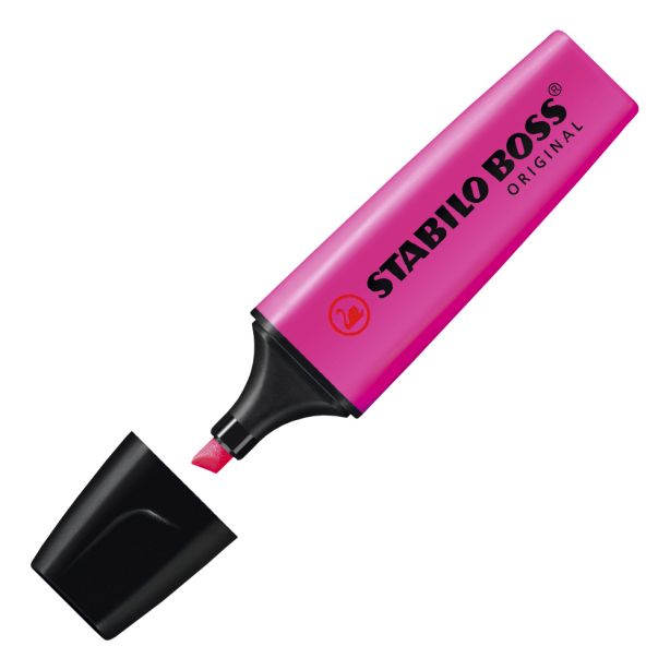 Stabilo Boss Original Highlighter Pen, Lilac