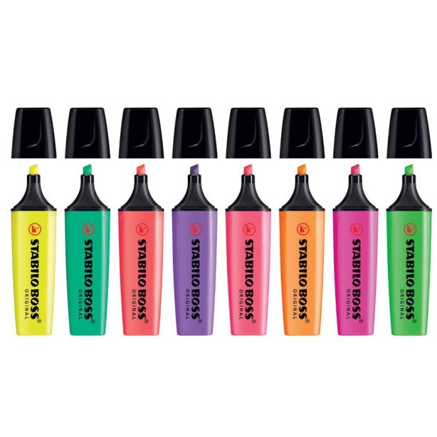 Stabilo Boss Highlighter Pens