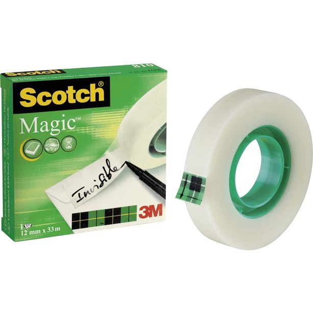 Scotch 810 Magic Tape 12mm x 33m