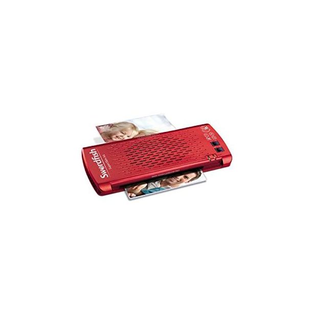 Swordfish A4 SuperSlim Laminator, Metallic Red