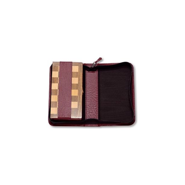 Montana Grain Leather Chess Case