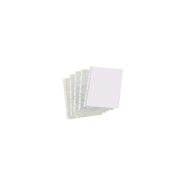 US Letter Size Punched Pockets Pack of 100