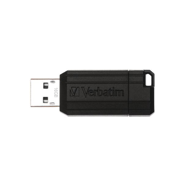 Verbatim Black Pinstripe USB Drives