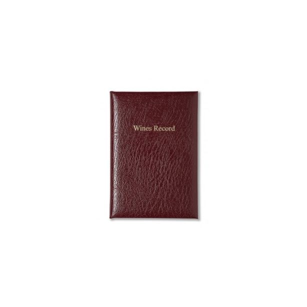 Montana Grain Leather Wine Record Book