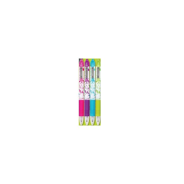 Zebra Z-Grip Daisies Retractable Ball Point Pens