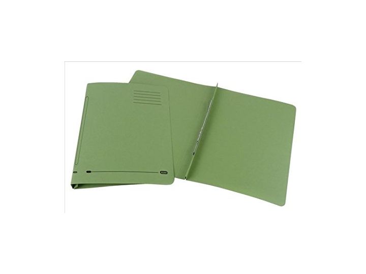 Ashley Flat Bar File, Foolscap, Green