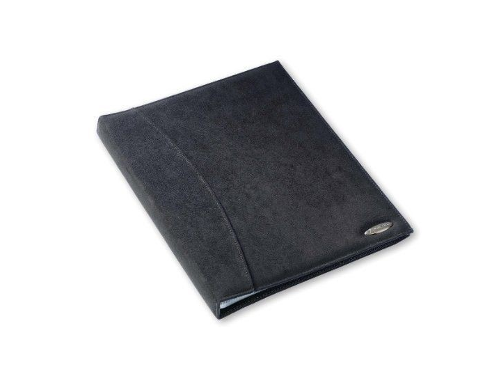 Rexel Soft Touch Suede 36 Pocket A4 Display Book Black